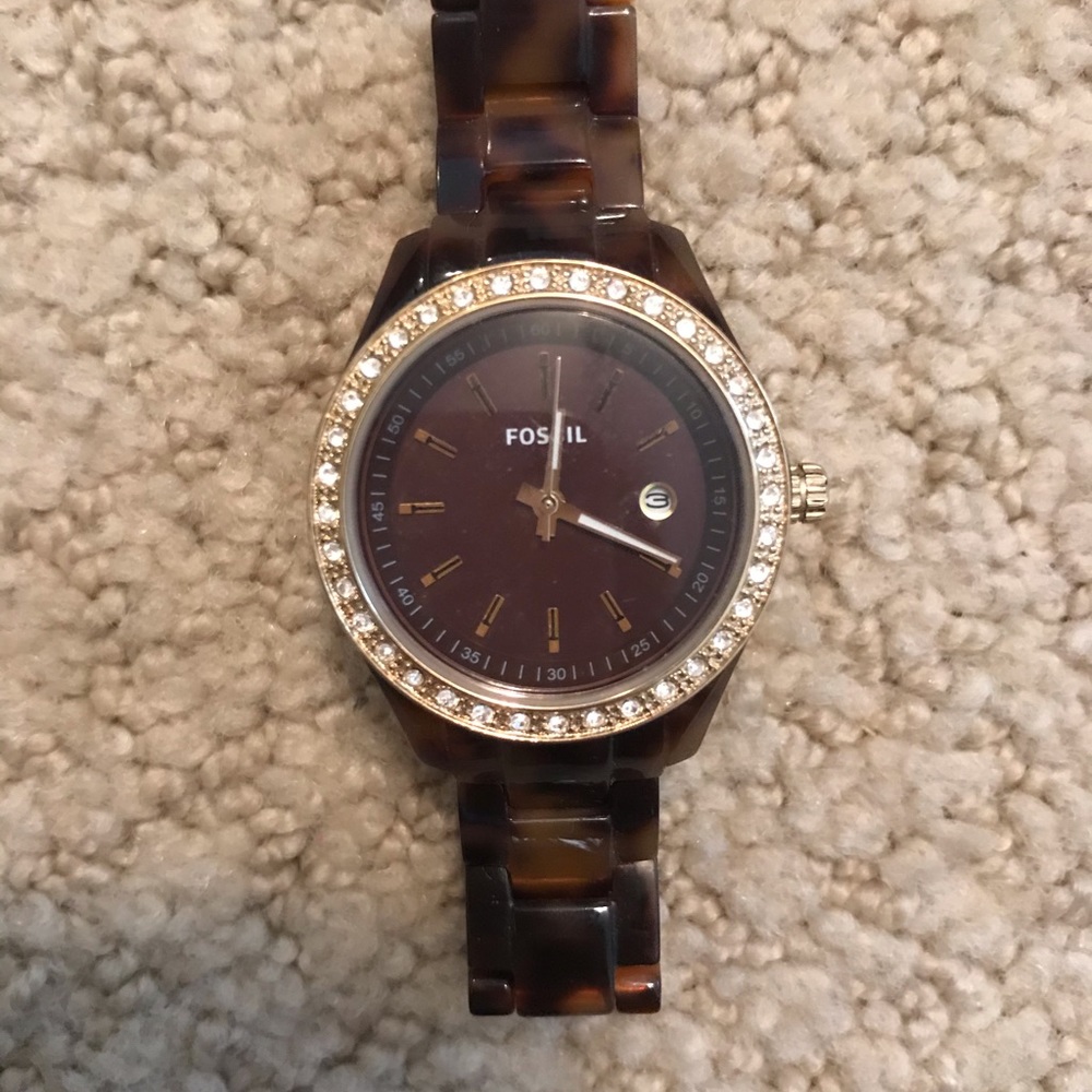 FOSSIL Caleigh Multifunction Tortoise Watch - Picture 3 of 3